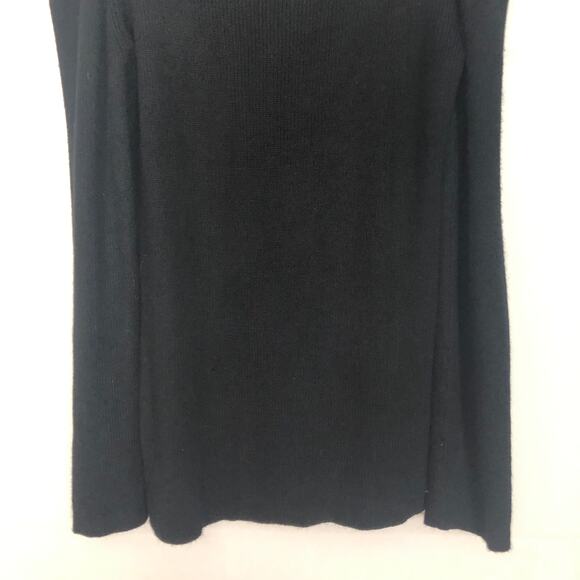 Express Cold Shoulder Black Pullover Sweater Size S - Picture 4 of 10
